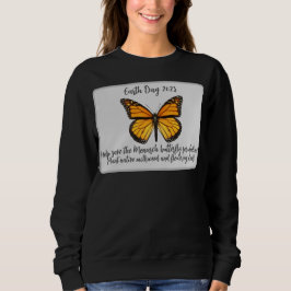 Earth Day - Help de Monarch Butterfly te redden Trui