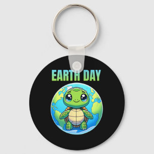 Earth Day Herstel Aardschildpad 2025 Sleutelhanger