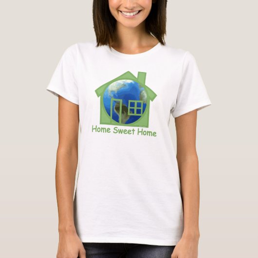 Earth Day House T-shirt (Voorkant)