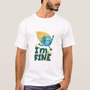 Earth Day Ik Gaat Goed Planeet Klimaat Bewustzijn  T-shirt