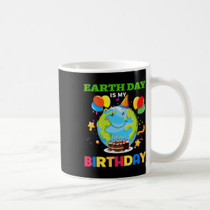 Earth Day is mijn 'Birthday T-shirt Bday Environme Koffiemok