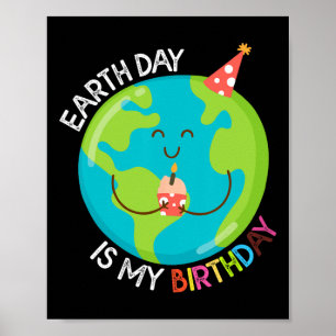 Earth Day is mijn Shirt voor het milieu Poster