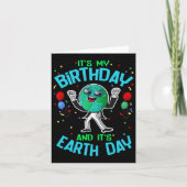 Earth Day Is Mijn Verjaardag 22 April Grappig Scha Kaart (Voorkant)