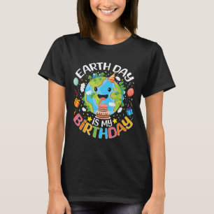 Earth Day is mijn verjaardag Pro Environment Party T-shirt
