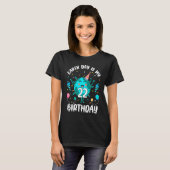 Earth Day Is My 22nd Birthday Born in April Birthd T-shirt (Voorkant volledig)