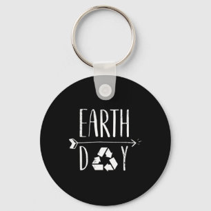 Earth Day Jubileum Schattigee recycling Sleutelhanger