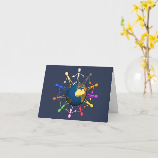 Earth Day-kaarten Kaart (Gele Bloem)