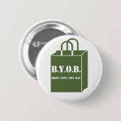 Earth Day-knop Ronde Button 5,7 Cm (Voorkant /achterkant)