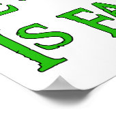 Earth Day Kokopelli Poster (Hoek)