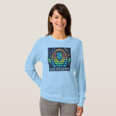 Earth Day Long Sleeve Duurzame Aarde Liefde T-shirt (Voorkant volledig)
