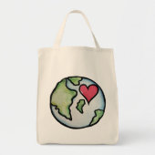 Earth Day Love Tote Bag (Voorkant)