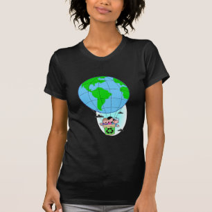Earth Day-luchtballon T-shirt