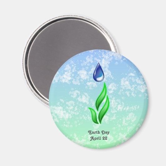Earth Day Magnet (Voorkant / Achterkant)