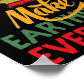 Earth Day Make Every Day Earth Day Docent Kinder F Poster (Hoek)