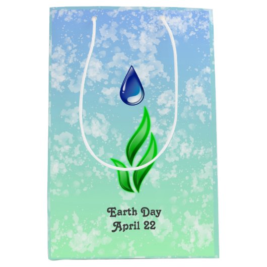 Earth Day Medium Gift Bag Medium Cadeauzakje (Voorkant)
