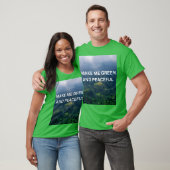 EARTH DAY MESSAGE T-SHIRT (Unisex)