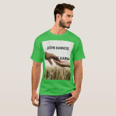EARTH DAY MESSAGE  T-SHIRT (Voorkant volledig)