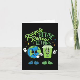 Earth Day Milieuactivisme Recyclen hergebruik Ren Kaart