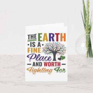 Earth Day Milieubescherming Stop Wereldwijde Oorlo Kaart