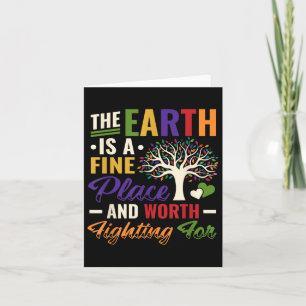 Earth Day Milieubescherming Stop Wereldwijde Oorlo Kaart