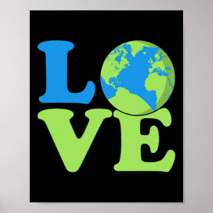 Earth Day Milieuvriendelijke Ecologie Milieu Poster
