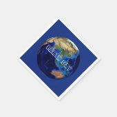 Earth Day Napkins Servet (Hoek)