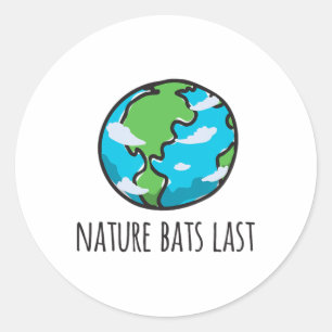 Earth Day Natuur TS Laatste Milieu Ronde Sticker