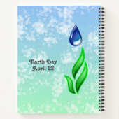 Earth Day Notitieboek (Achterkant)