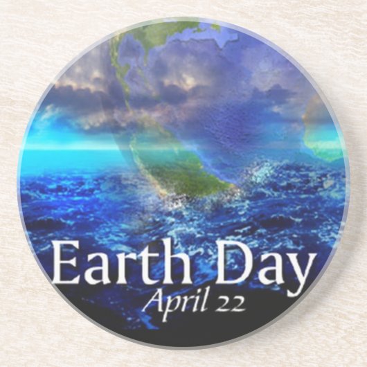 Earth Day Onderzetter (Voorkant)