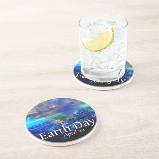 Earth Day Onderzetter (Zijkant)
