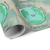 Earth Day Party Cadeaupapier (Rol Hoek)