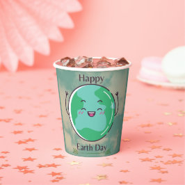 Earth Day Party Papieren Bekers