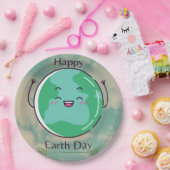 Earth Day Party Papieren Bordje (Feest)