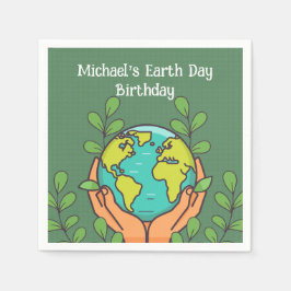 Earth Day Party Servet