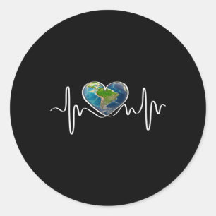 Earth Day Planet April Jubileum Earth Day Iedere d Ronde Sticker