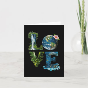Earth Day Planet Jubileum Earth Day Kaart