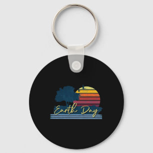 Earth Day Planet Jubileum Earth Day Sleutelhanger
