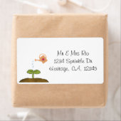 Earth Day Plant Trees Make A Difference Label (Insitu)