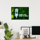 Earth Day poster (Thuiskantoor)