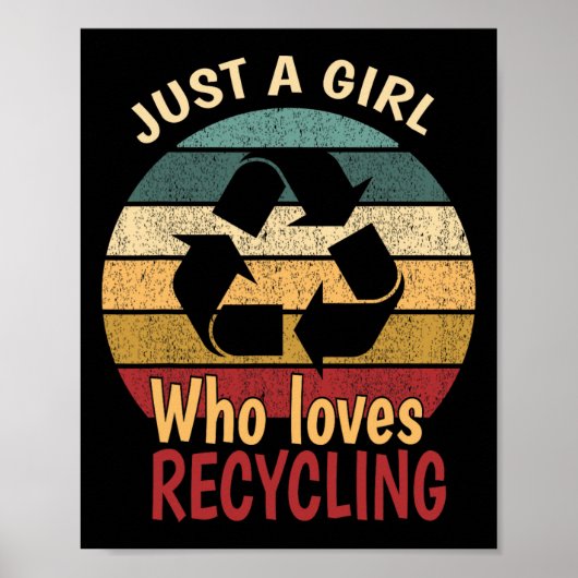 Earth Day Recycling Poster (Voorkant)