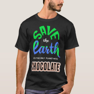 Earth Day - Red de aarde, de enige planeet met CH T-shirt