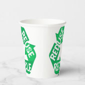 Earth Day Reductie hergebruik Recyclen Mobile Loop Papieren Bekers (Rechts)