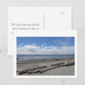 Earth Day reminder-briefkaart Briefkaart (Voorkant / Achterkant)