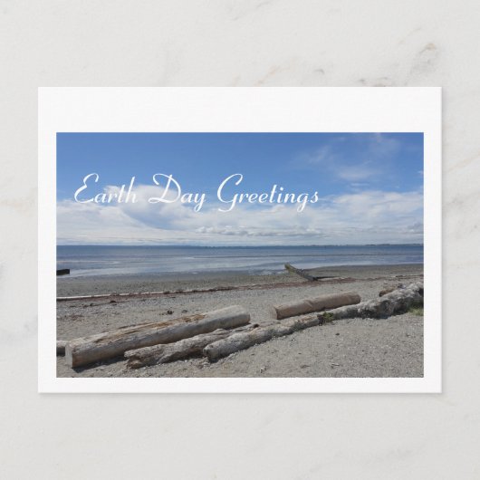 Earth Day reminder-briefkaart Briefkaart (Voorkant)