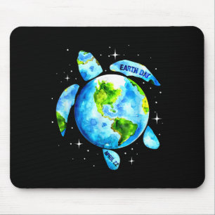 Earth Day Restore Earth Zee Turtle Art sparen de P Muismat