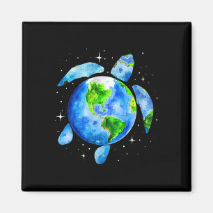 Earth Day Restore - Red de schildpad van het Zee Magneet