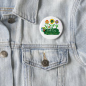 Earth Day Ronde Button 5,7 Cm (In situ)