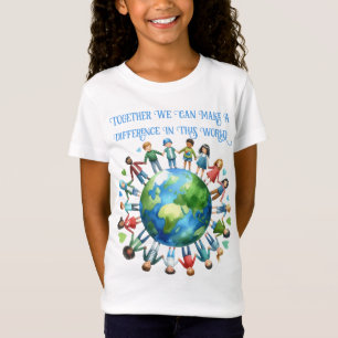 Earth Day Samen kunnen we het verschil maken T-shirt