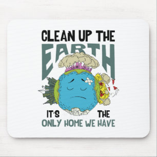 Earth Day Save Earth Er is geen planeet Muismat