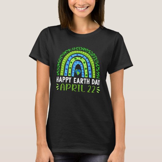 Earth Day  Save Our Home Plant More Trees Go Plane T-shirt (Voorkant)
